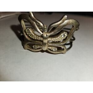 925 Sterling silver butterfly bracelet 1oz vintage